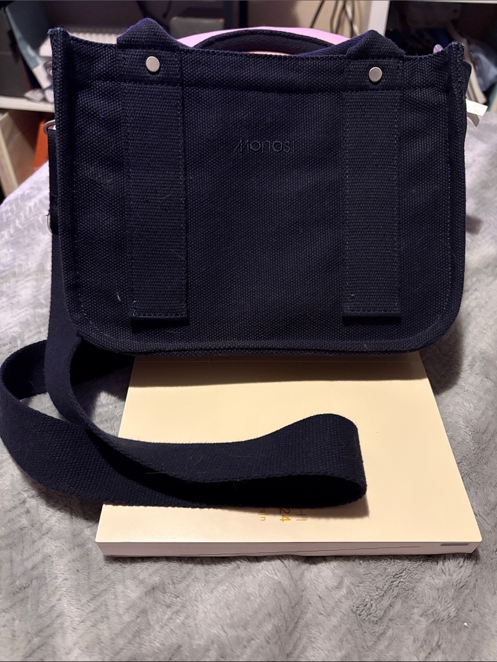 Monos: Abyss Blue Gesso Tote